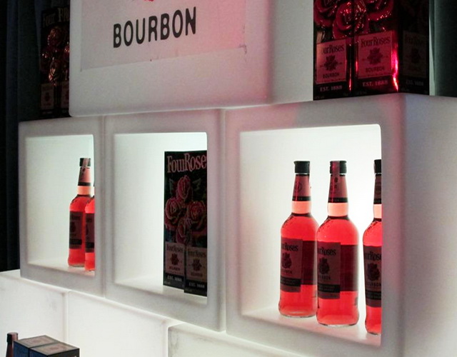 Светящиеся блоки - витрины для презентаций 